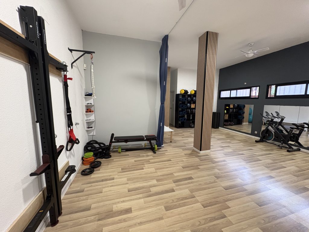 espacio de pilates y entrenamiento