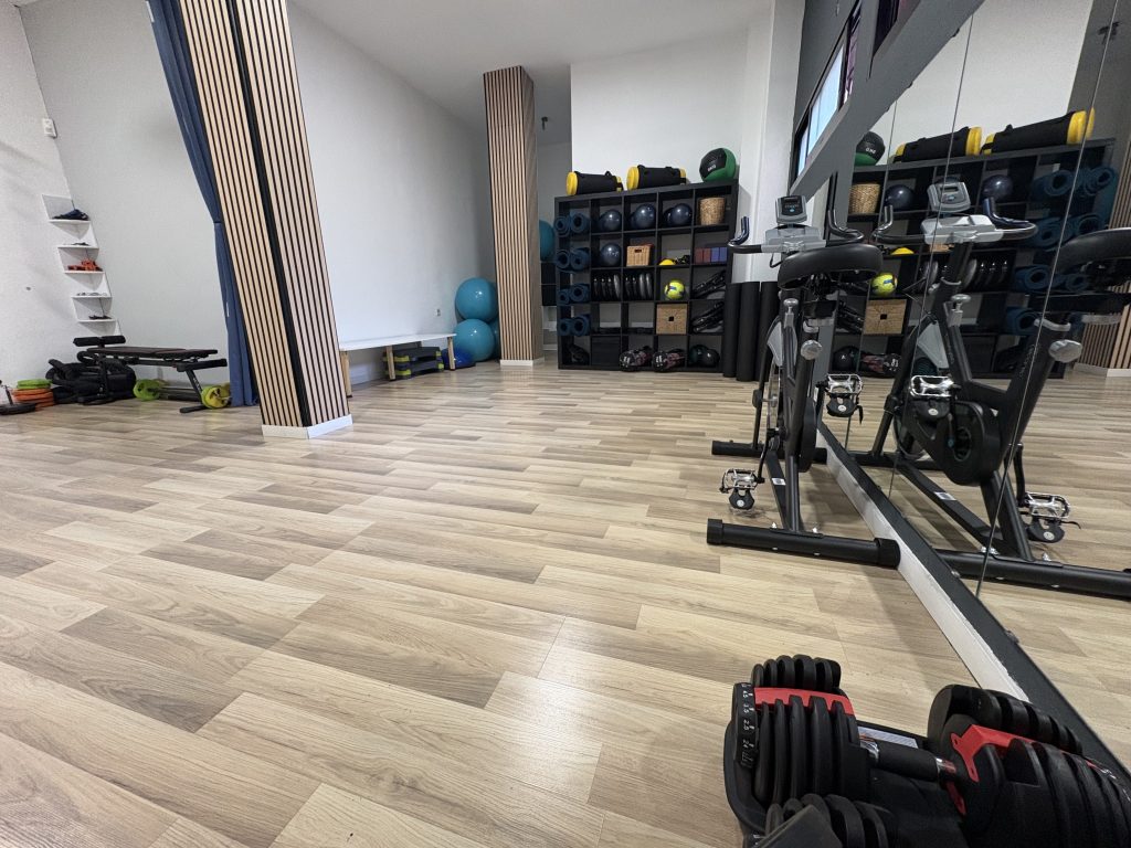 espacio de entrenamiento y pilates